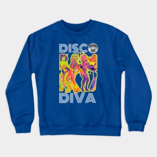 DISCO DIVA Crewneck Sweatshirt